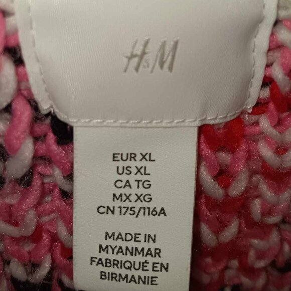 H&M Chunky Knit Christmas Sweater Size XL - Picture 6 of 10